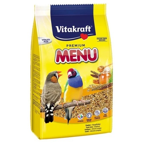 Vitakraft Menu Exotic Birds Food 500 g - Vitakraft Menu Exotic Birds Food 500 g