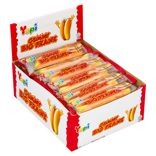 Yupi Hotdog 24 Pieces X 32 g - Yupi Hotdog 24 Pieces X 32 g