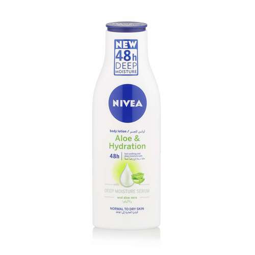 Nivea Body Lotion  Aloe And Hydration Normal To Dry Skin 250 ml - Nivea Body Lotion  Aloe And Hydration Normal To Dry Skin 250 ml