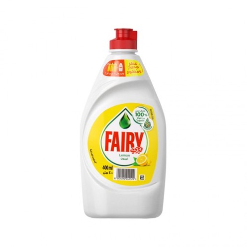 Fairy Lemon Dishwashing Liquid 400 ml - Fairy Lemon Dishwashing Liquid 400 ml