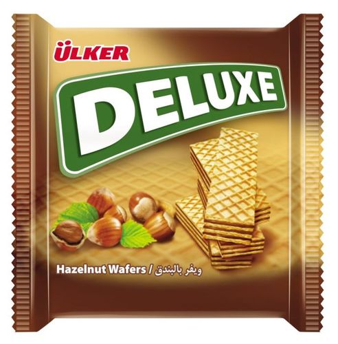 Ulker Deluxe Hazelnut Wafers 40 g - Ulker Deluxe Hazelnut Wafers 40 g