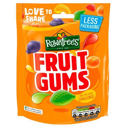 Rowntrees Fruit Gums 150 g - Rowntrees Fruit Gums 150 g