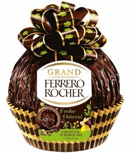 Grand Ferrero Rocher Dark Eastern Egg 125 - Grand Ferrero Rocher Dark Eastern Egg 100