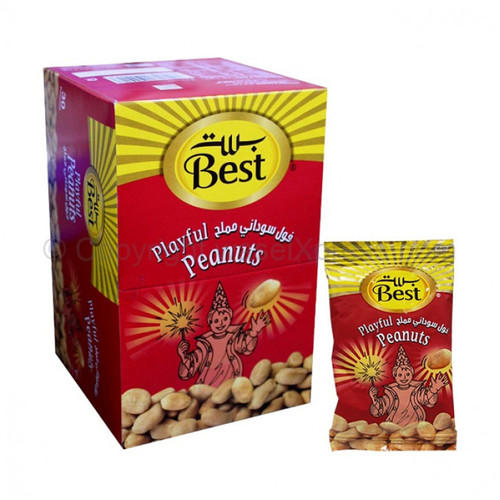 Best Salted Peanut 30 Pieces X 13 g - Captain Salted Peanut 25 Pieces X 15 g