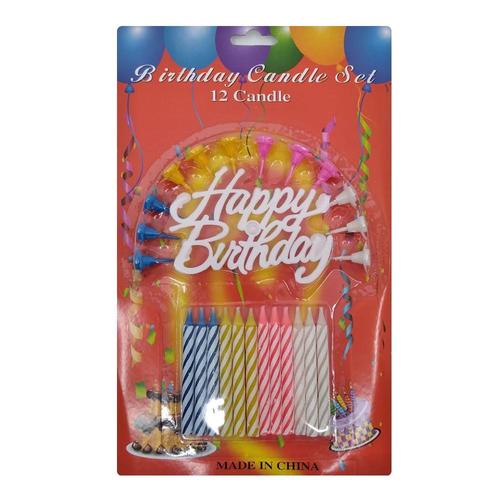 Birthday Candle Set Pack Of 13 - Birthday Candle Set Pack Of 13