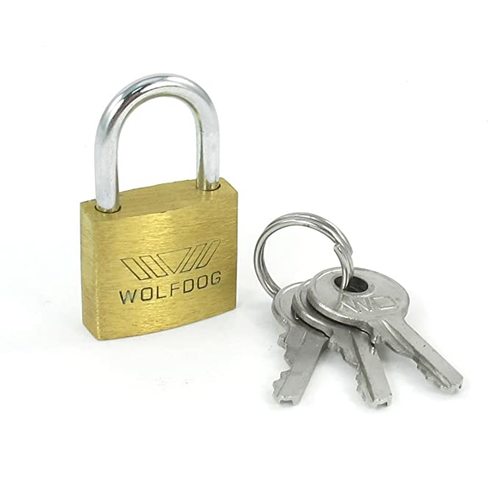 Golden Padlock Small Size 20 mm - Golden Padlock Small Size 20 mm