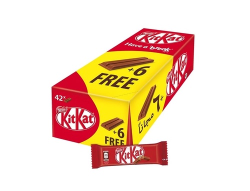 Kitkat 2 Fingers 42 Pieces X 17.7 g - Kitkat 2 Fingers 42 Pieces X 17.7 g