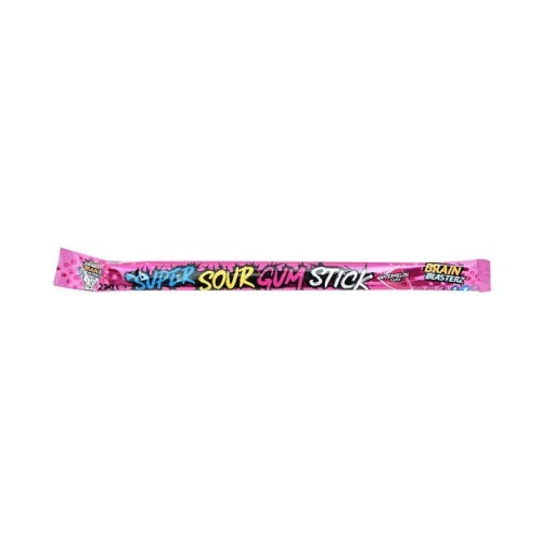 Brain Blasterz Super Sour Gum Stick Watermelon Flavour 22 g - Brain Blasterz Super Sour Gum Stick Watermelon Flavour 22 g