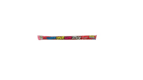 Brain Blasterz Super Sour Gum Stick Strawberry Flavour 22 g - Brain Blasterz Super Sour Gum Stick Strawberry Flavour 22 g