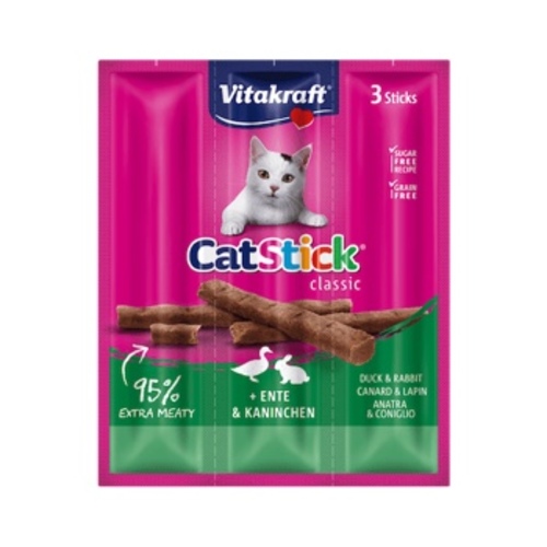 Vitakraft Cat Stick Duck And Rabbit 18 g - Vitakraft Cat Stick Duck And Rabbit 18 g