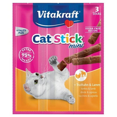 Vitakraft Cat Stick Turkey And Lamb 18 g - Vitakraft Cat Stick Turkey And Lamb 18 g