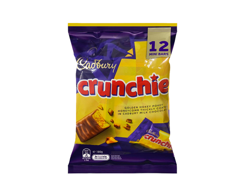 Cadbury Crunchie 12 Mini Bars 180 g - Cadbury Crunchie 12 Mini Bars 180 g