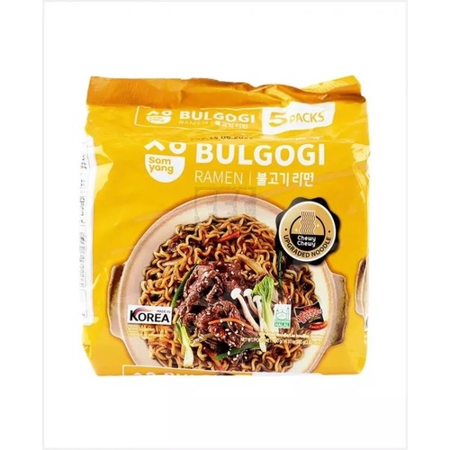 Korean Indomie Ramen Bulgogi Flavor 5 Pieces X 80 g - Korean Indomie Ramen Bulgogi Flavor 5 Pieces X 80 g