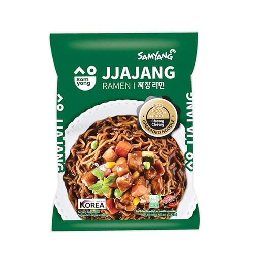 Korean Indomie Ramen Jjajang Flavor 80 g - Korean Indomie Ramen Jjajang Flavor 80 g