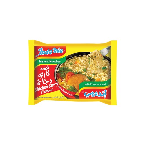 Indomie Chicken Curry Bag 77 g - Indomie Chicken Curry Bag 75 g