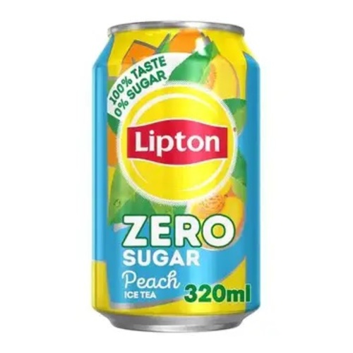 Lipton Peach Zero Sugar Ice Tea 320 ml - Lipton Peach Zero Sugar Ice Tea 320 ml