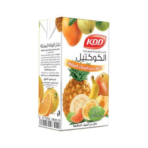 KDD Cocktail Juice No Added Sugar 125 ml - KDD Cocktail Juice No Added Sugar 125 ml