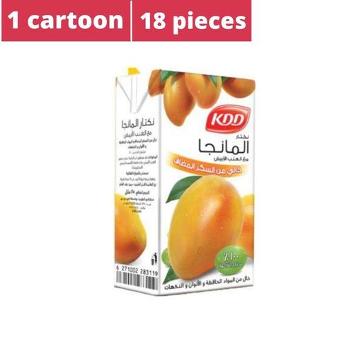 KDD Mango With White Grape Juice No Added Sugar 18 Pieces X 125 ml - KDD Mango With White Grape Juice No Added Sugar 18 Pieces X 125 ml