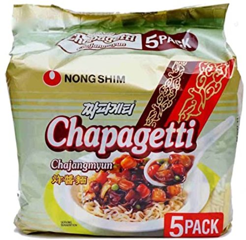 Korean Indomi Chapaghetti 5 PCS X 140 g - Korean Indomi Chapaghetti 5 PCS X 140 g