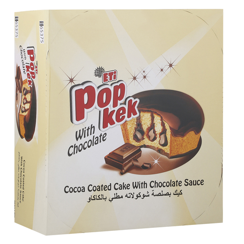 Pop Kek With Chocolate 24 PCS X 45 g - Pop Kek With Chocolate 24 PCS X 45 g