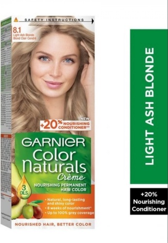 Garnier Color Naturals 8.1  Light Ash Blonde - Garnier Color Naturals 8.1  Light Ash Blonde