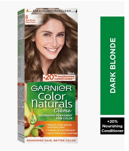 Garnier Color Naturals 6  Dark Blonde - Garnier Color Naturals 6  Dark Blonde