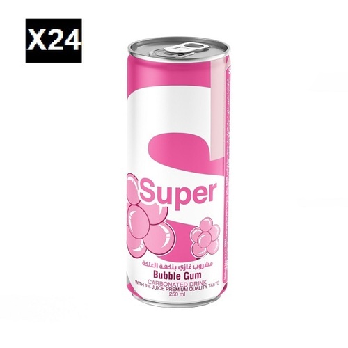 Super bubble gum Carbonated Drink 24 Pieces - Super bubble gum Carbonated Drink 24 Pieces