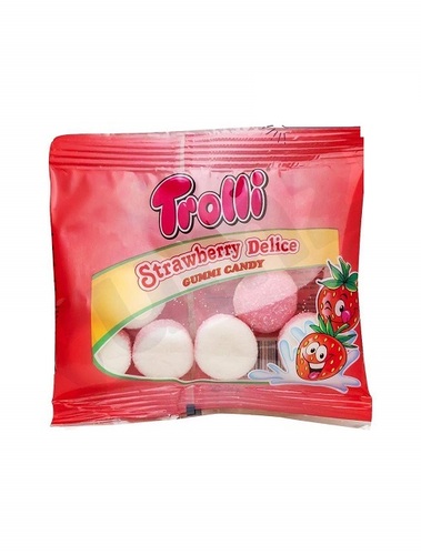 trolli Strawberry Delice Gummi Candi 18 g - trolli Strawberry Delice Gummi Candi 18 g