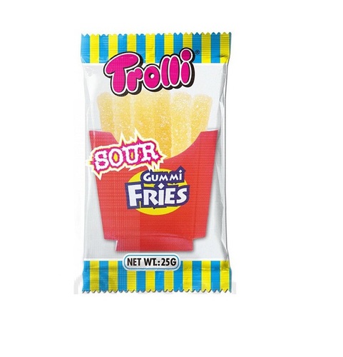 Trolli Sour Fries 22 g - Trolli Sour Fries 22 g