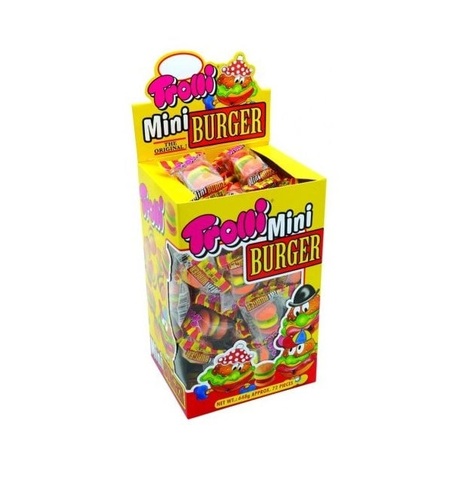 Trolli Party Burger Mins 8.8 g * 72 pec - Trolli Party Burger Mins 8.8 g * 24 pec