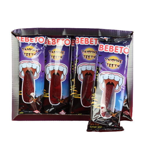 Bebeto Vampire Teeth 25 g * 24 pec - Bebeto Vampire Teeth 25 g * 24 pec