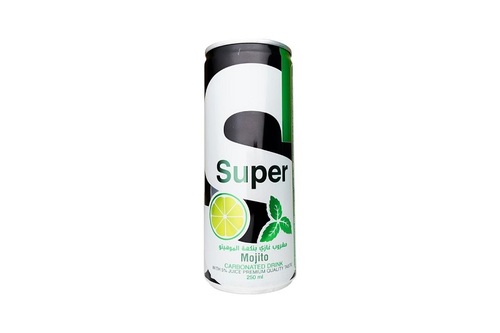 Super Mojito Carbonated Drink 250 ml - Super Mojito Carbonated Drink 250 ml