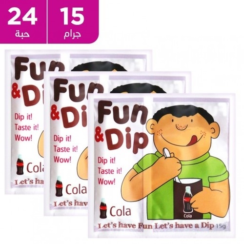 Fun ^ Dip Cola 15 g * 24 pec - Fun ^ Dip Cola 15 g * 24 pec