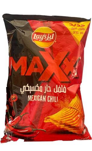 Lays Maxx Mexican Chili 45 g - Lays Maxx Mexican Chili 45 g