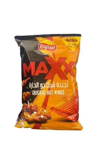 Lays Maxx Chicago Hot Wings 45 g - Lays Maxx Chicago Hot Wings 45 g