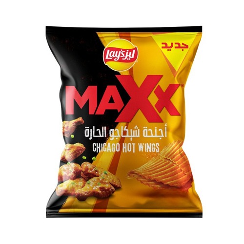 Lays Maxx Chicago Hot Wings 160 g - Lays Maxx Chicago Hot Wings 160 g