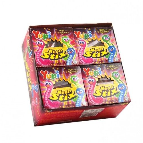 Yupi Neon Stix 15 g * 24 pec - Yupi Neon Stix 15 g * 24 pec