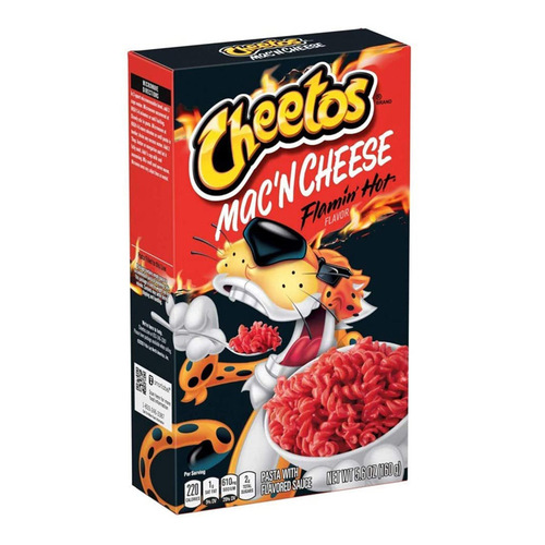 Cheetos Pasta Mac'n Cheese Flamin Hot Net wt 5.6oz(160g) - Cheetos Pasta Mac'n Cheese Flamin Hot Net wt 5.6oz(160g)