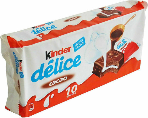 Kinder Delice 10 PCS X 39 g - Kinder Delice 10 PCS X 39 g