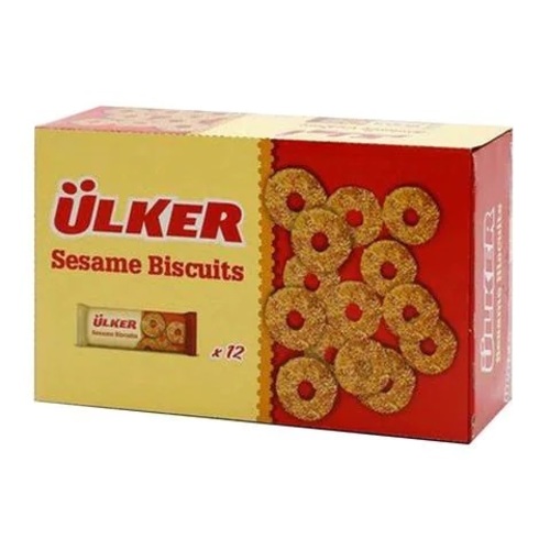 Ulker Sesame Biscuit 58 g * 12 pcs - Ulker Sesame Biscuit 58 g * 12 pcs