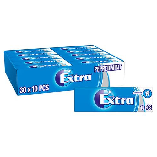 Wrigley's Extra Peppermint 30 PCS X 14 g - Wrigley's Extra Peppermint 30 PCS X 14 g