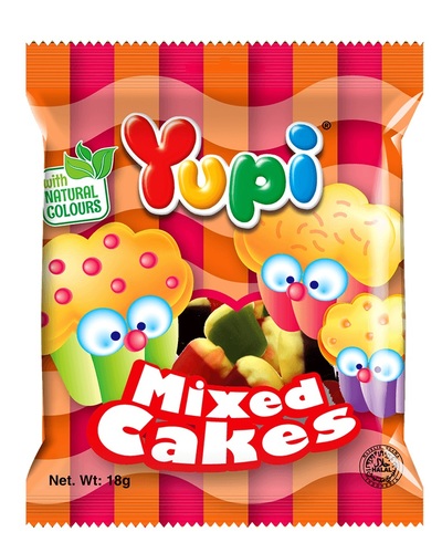 Yupi Mixed Cakes 18 g - Yupi Mixed Cakes 18 g