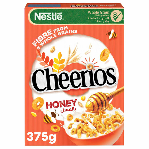 Nestle Cheerios Cereals With Honey 375 G - Nestle Cheerios Cereals With Honey 375 G
