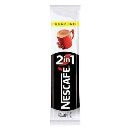 Nescafe 2 in 1 Sugar Free 11.7 g - Nescafe 2 in 1 Sugar Free 11.7 g