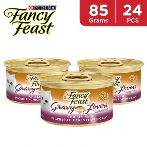 Purina Fancy Feast Gravy Lovers Chicken Feast 24 PCS X 85 g - Purina Fancy Feast Gravy Lovers Chicken Feast 24 PCS X 85 g