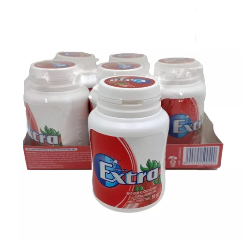 Wrigley's Extra Strawberry 6 PCS X 60 Pellets - Wrigley's Extra Strawberry 6 PCS X 60 Pellets