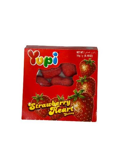 Yupi Strawberry Heart 14 g - Yupi Strawberry Heart 14 g