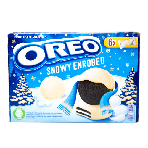 Oreo Snowy Enrobed 6 PCS 246 g - Oreo Snowy Enrobed 6 PCS 246 g