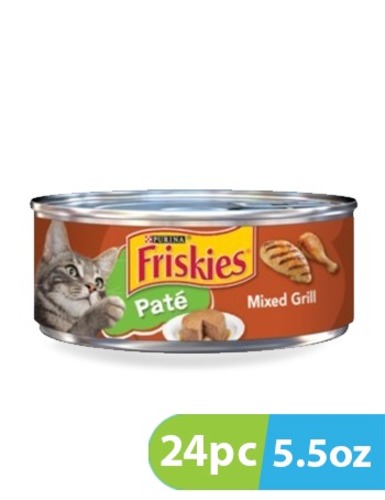 Friskies Pate Mixed Grill 24 PCS X 156 g - Friskies Pate Mixed Grill 24 PCS X 156 g