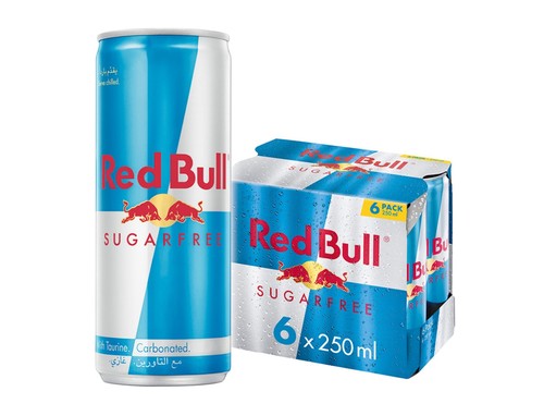 Red Bull Sugar Free 6 Pieces X 250 ml - Red Bull Sugar Free 6 Pieces X 250 ml